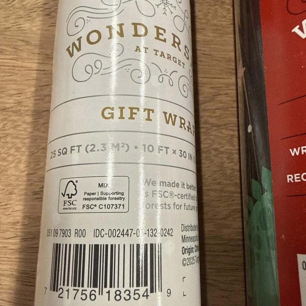 Christmas Wrapping Paper 12 Rolls,  11-50 Sqft Rolls And 1-25sqft Roll‎
